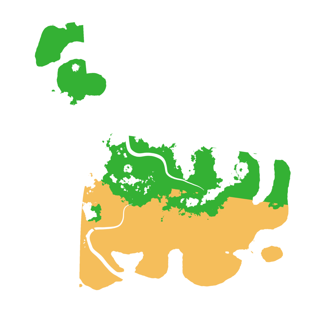 Biome Rust Map: Procedural Map, Size: 3650, Seed: 49687810