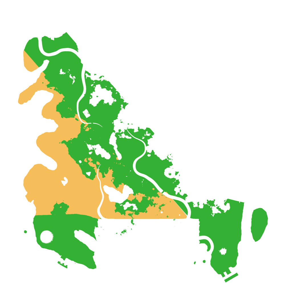 Biome Rust Map: Procedural Map, Size: 4000, Seed: 1186