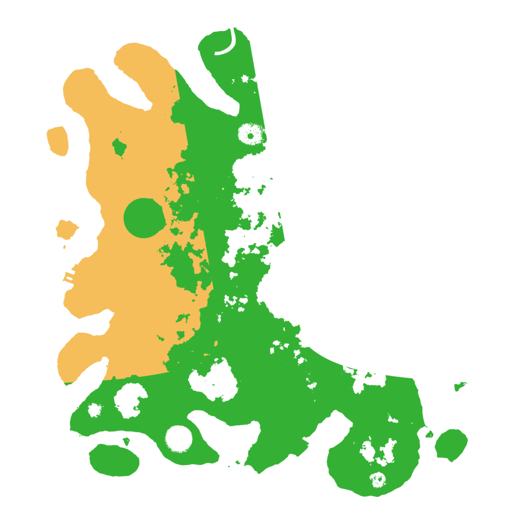 Biome Rust Map: Procedural Map, Size: 3450, Seed: 2057660