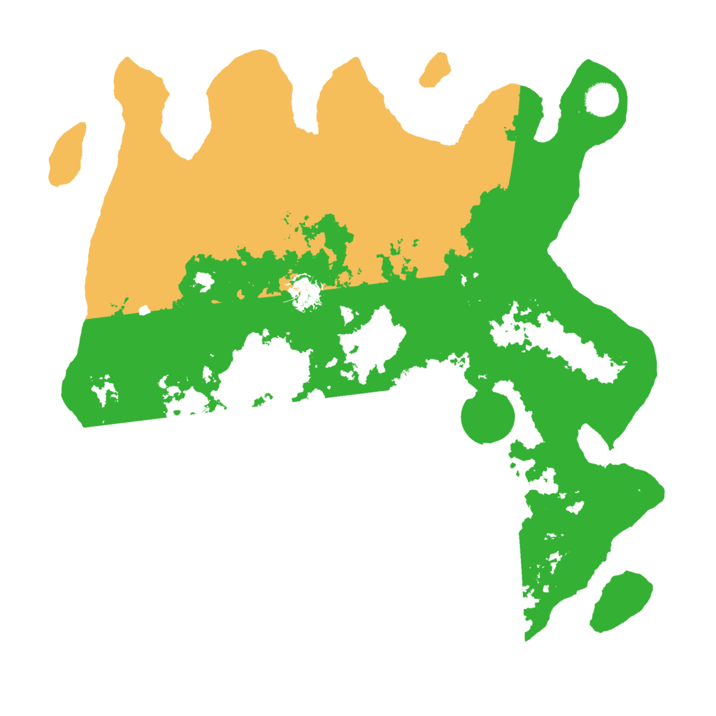 Biome Rust Map: Barren, Size: 3750, Seed: 23389991