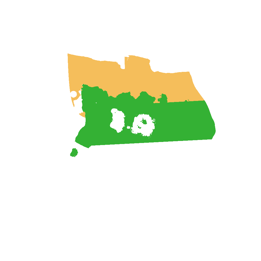 Biome Rust Map: Procedural Map, Size: 1200, Seed: 1646299137