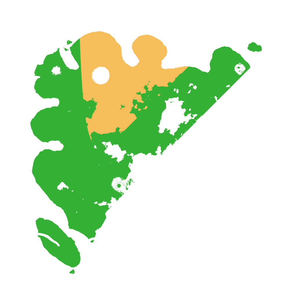 Biome Rust Map: Procedural Map, Size: 3000, Seed: 2074739212