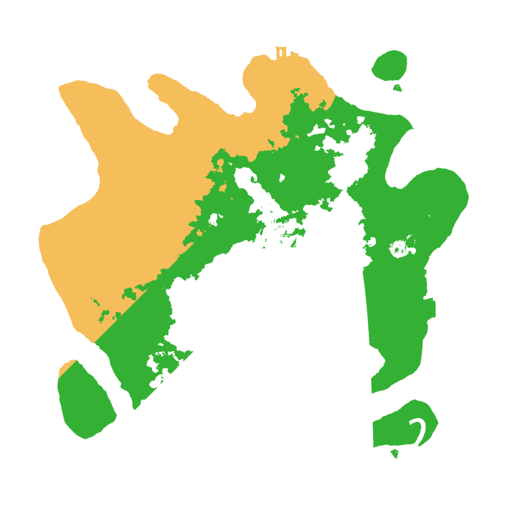 Biome Rust Map: Procedural Map, Size: 3000, Seed: 1079415219