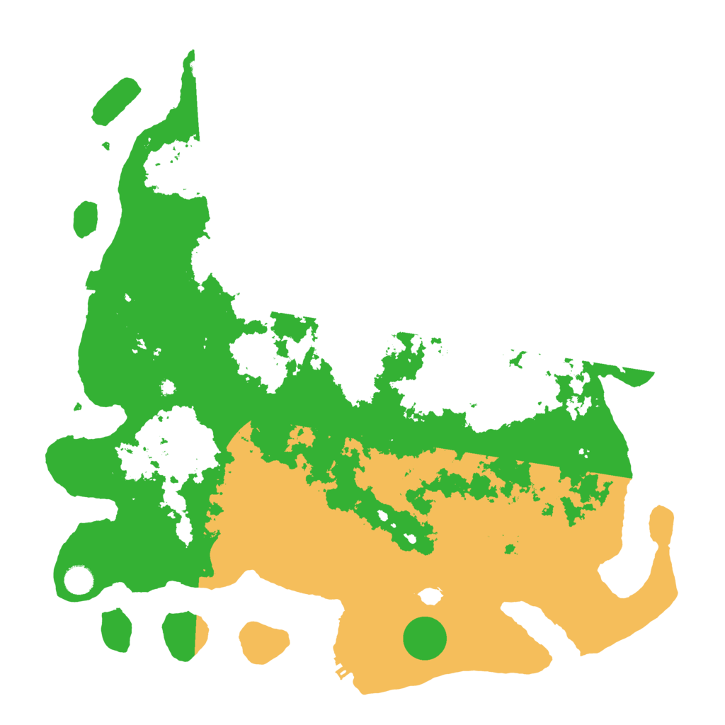 Biome Rust Map: Procedural Map, Size: 4400, Seed: 5047051