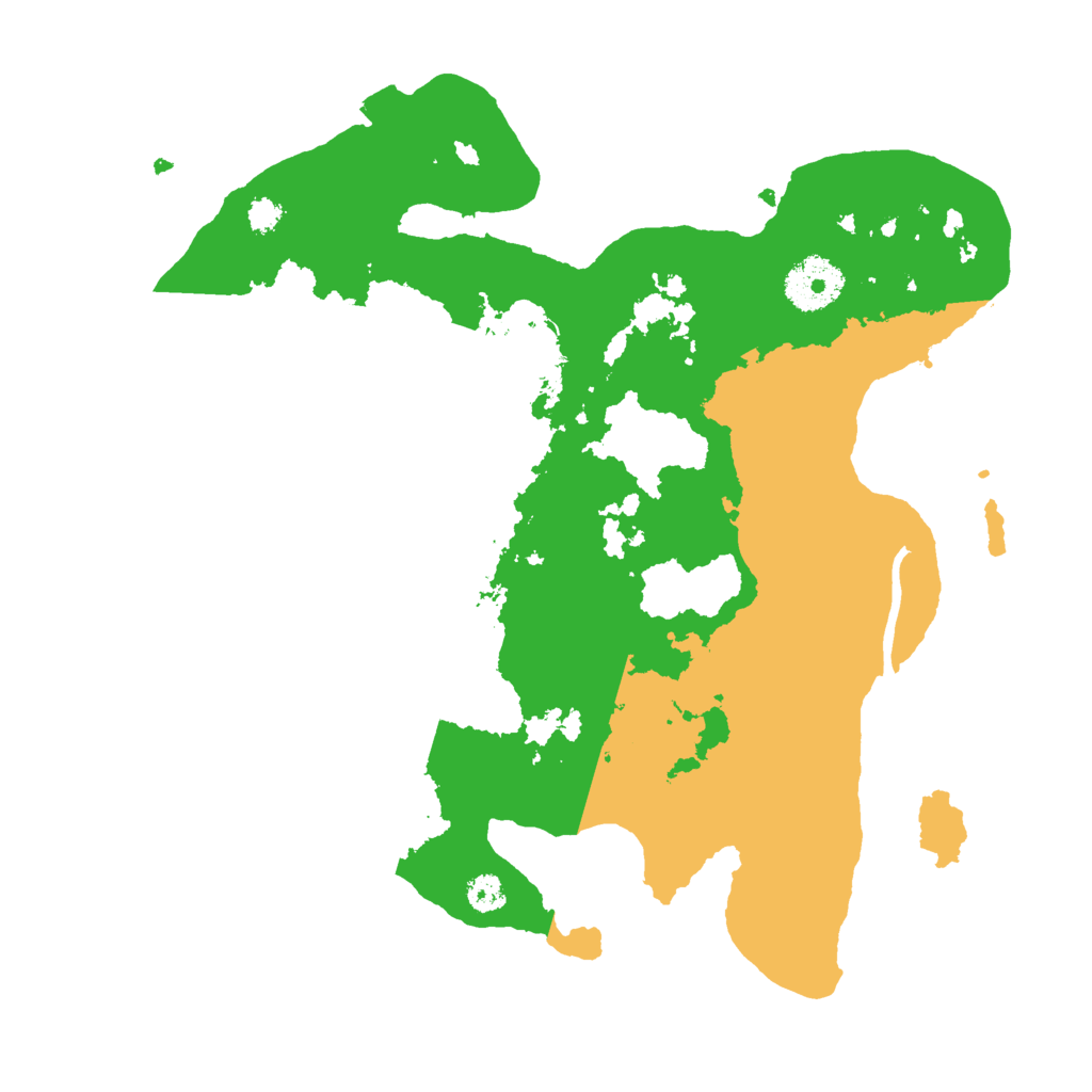 Biome Rust Map: Procedural Map, Size: 3000, Seed: 10353