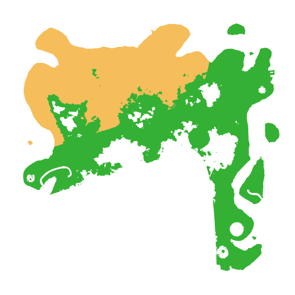 Biome Rust Map: Procedural Map, Size: 3750, Seed: 45878454