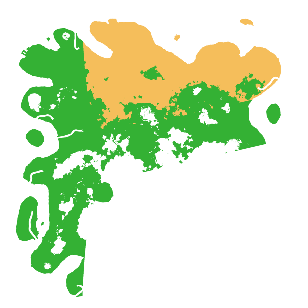 Biome Rust Map: Procedural Map, Size: 4250, Seed: 43020466