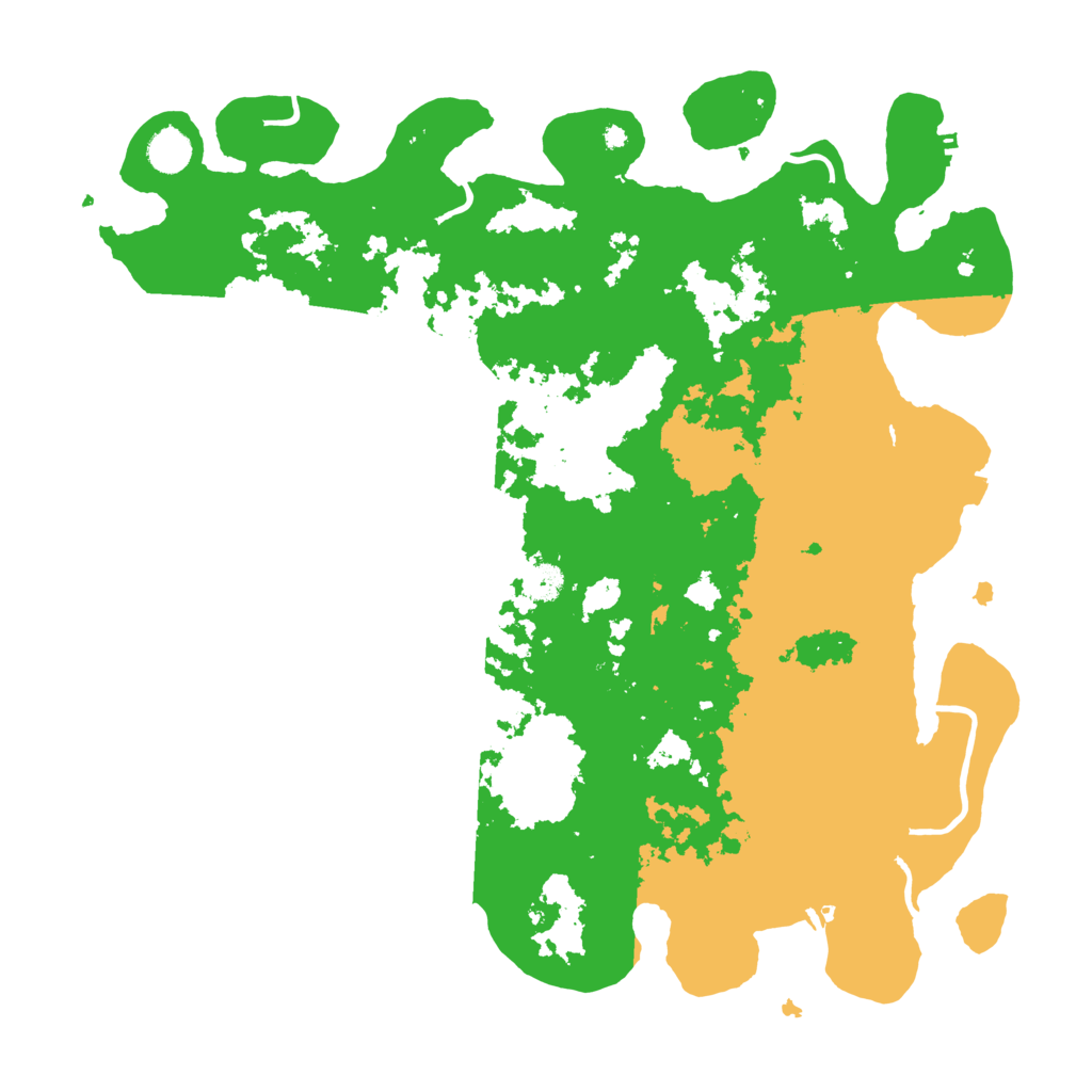 Biome Rust Map: Procedural Map, Size: 4400, Seed: 19736166
