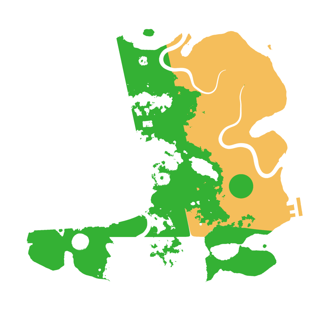 Biome Rust Map: Procedural Map, Size: 3450, Seed: 63666038