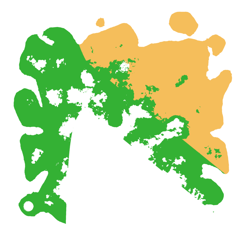 Biome Rust Map: Barren, Size: 4400, Seed: 3809578