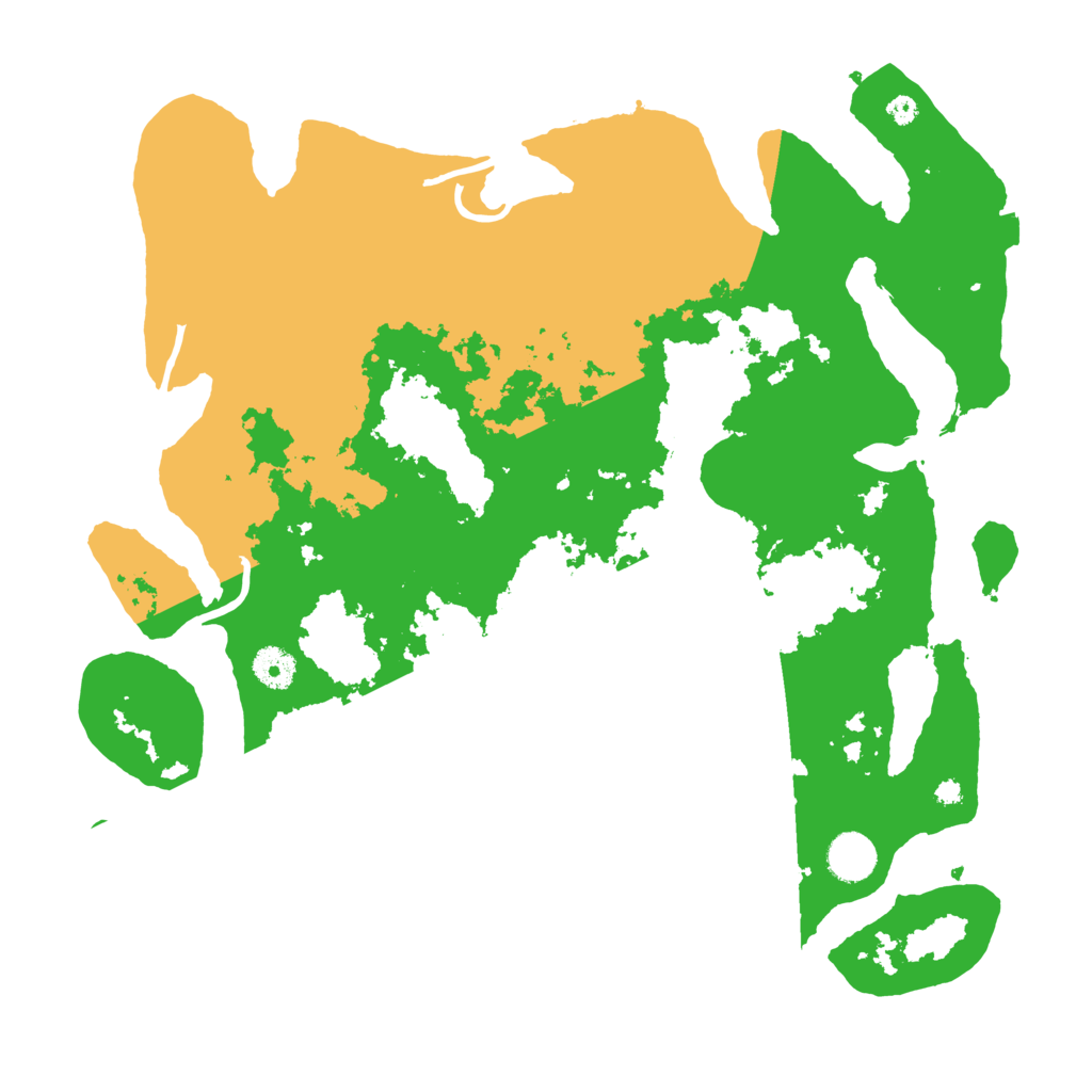 Biome Rust Map: Procedural Map, Size: 3900, Seed: 89021448