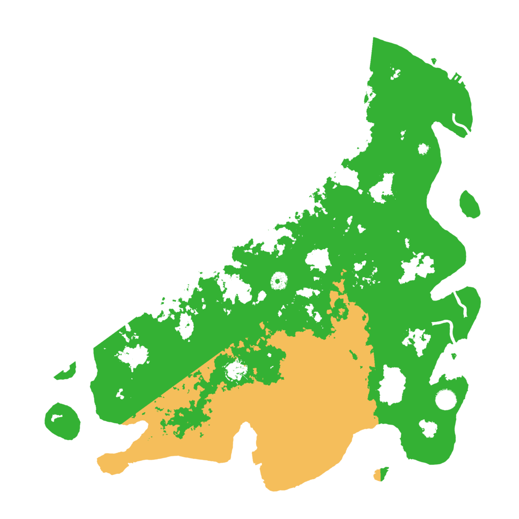 Biome Rust Map: Procedural Map, Size: 4400, Seed: 1479558836