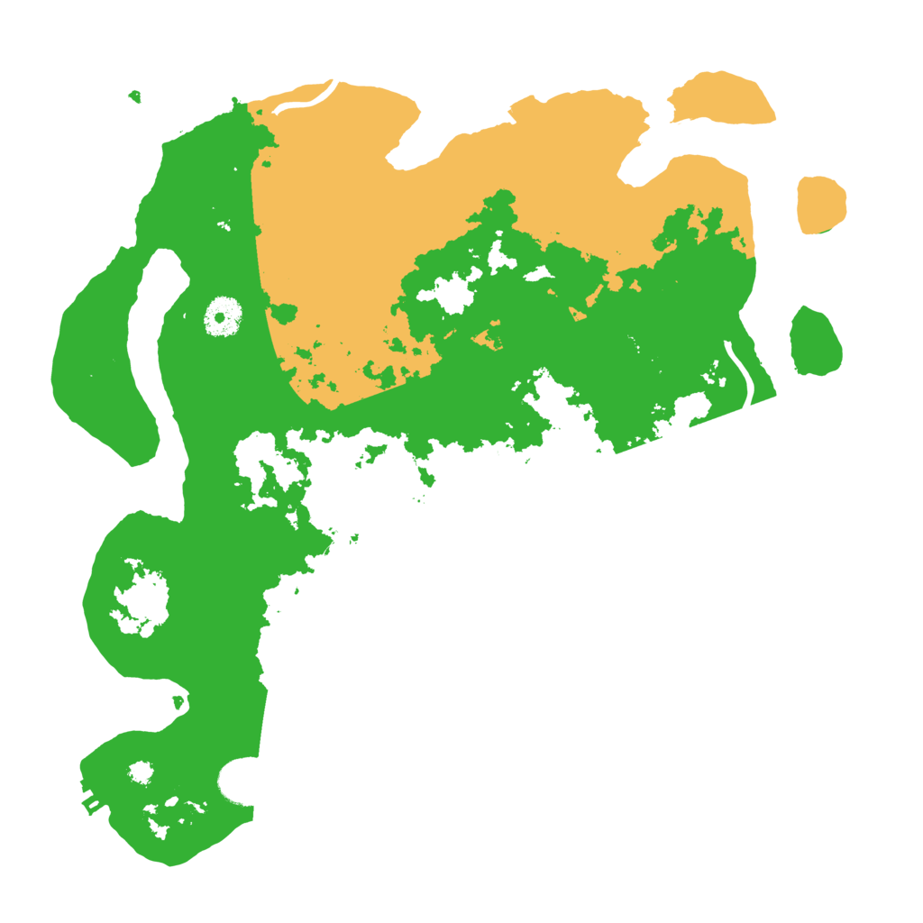 Biome Rust Map: Procedural Map, Size: 3550, Seed: 44466830