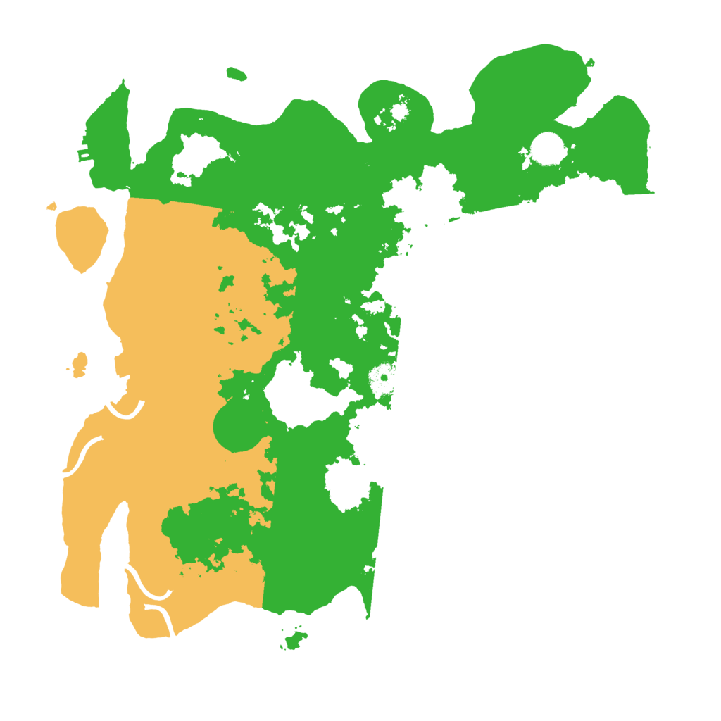 Biome Rust Map: Procedural Map, Size: 3800, Seed: 34861519
