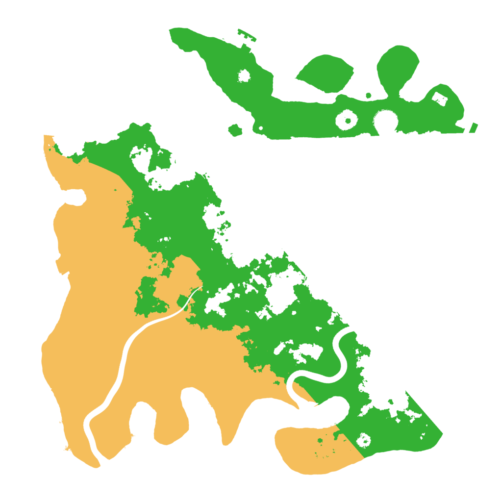 Biome Rust Map: Procedural Map, Size: 3650, Seed: 79245642