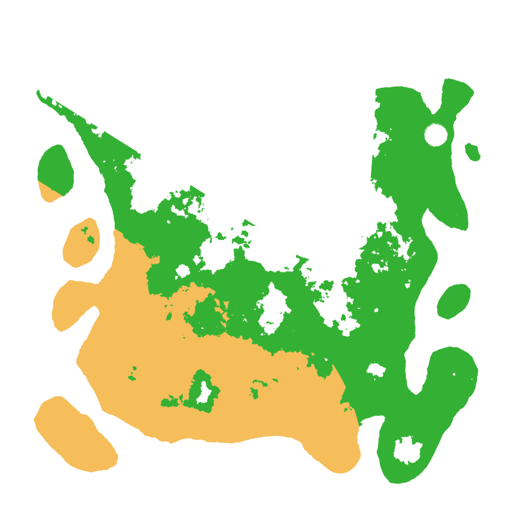 Biome Rust Map: Barren, Size: 4000, Seed: 2013303269