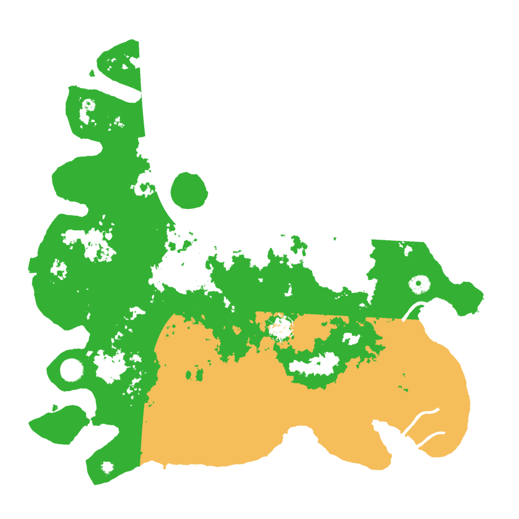 Biome Rust Map: Procedural Map, Size: 3950, Seed: 95277850