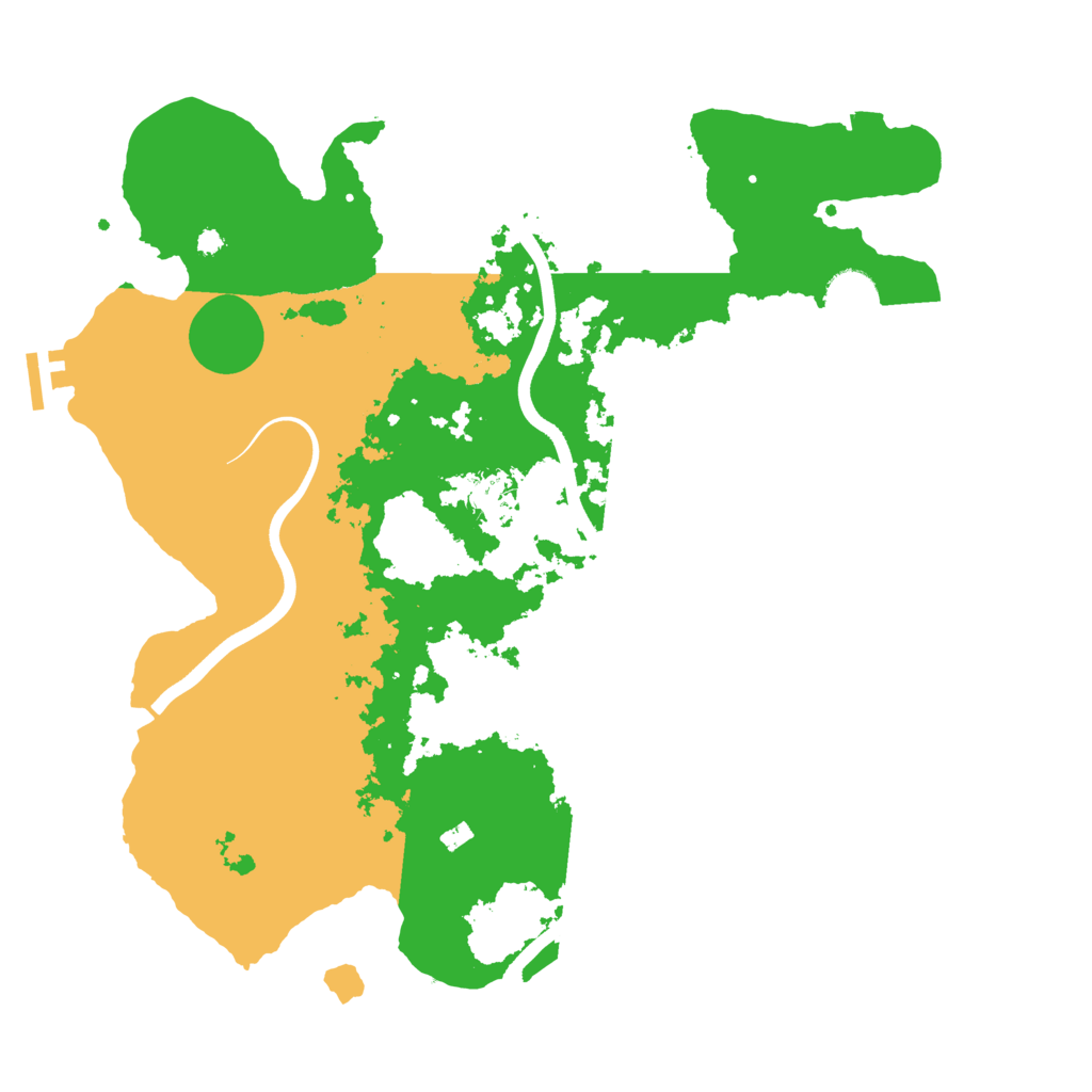 Biome Rust Map: Procedural Map, Size: 3850, Seed: 86010459