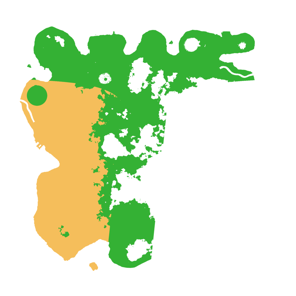 Biome Rust Map: Procedural Map, Size: 3850, Seed: 86010459