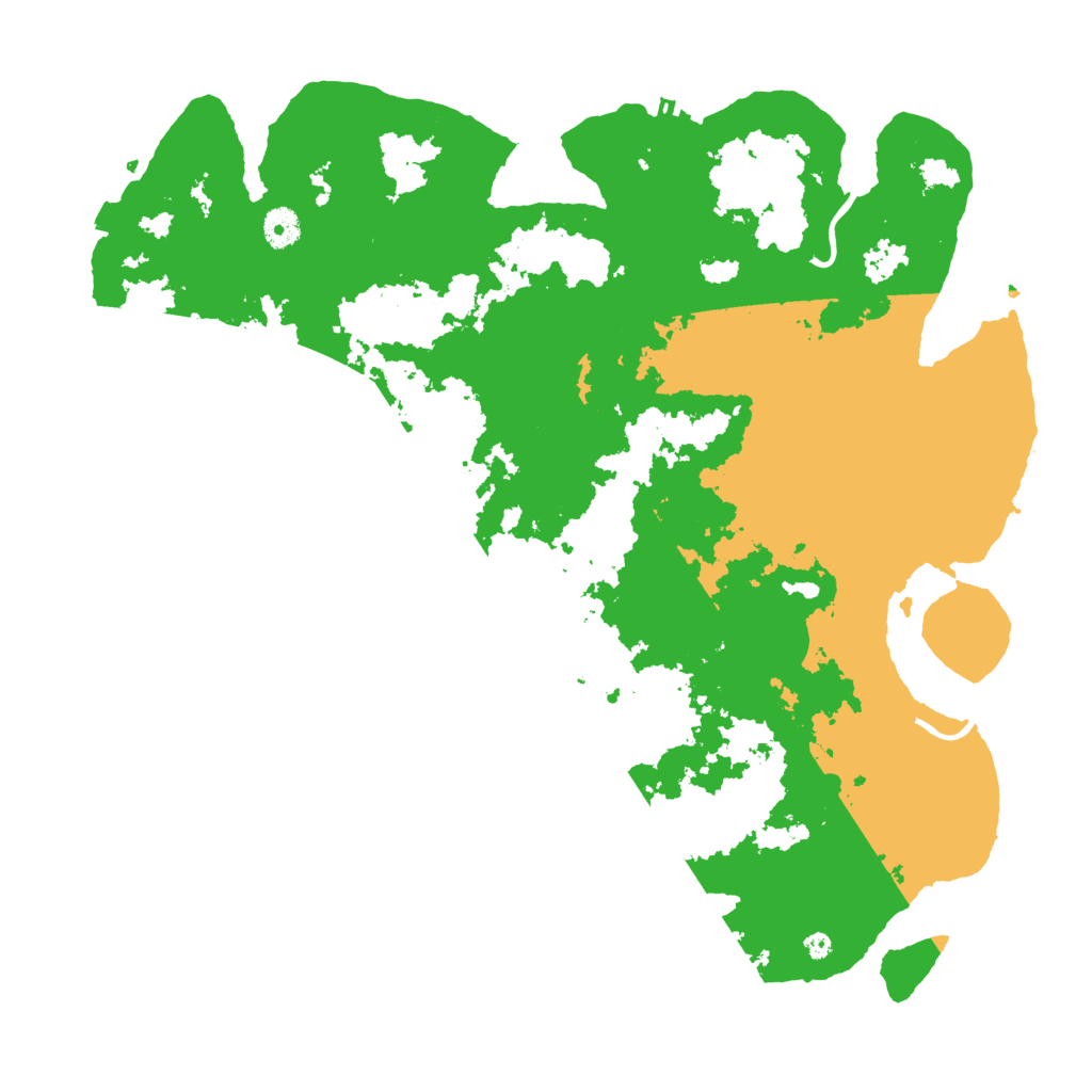 Biome Rust Map: Procedural Map, Size: 4250, Seed: 36787688
