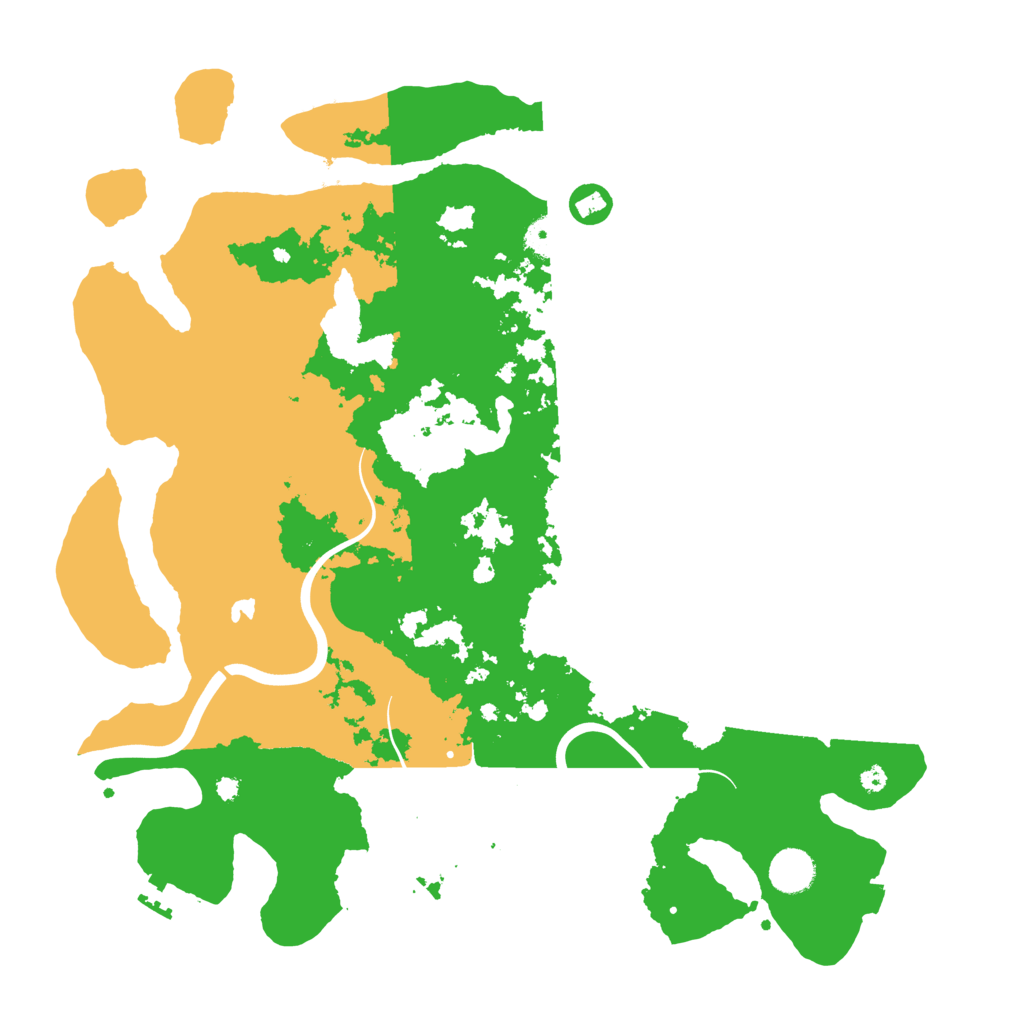 Biome Rust Map: Procedural Map, Size: 4000, Seed: 15653872