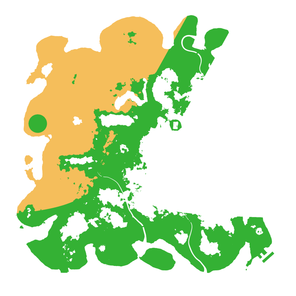 Biome Rust Map: Procedural Map, Size: 4250, Seed: 61960320