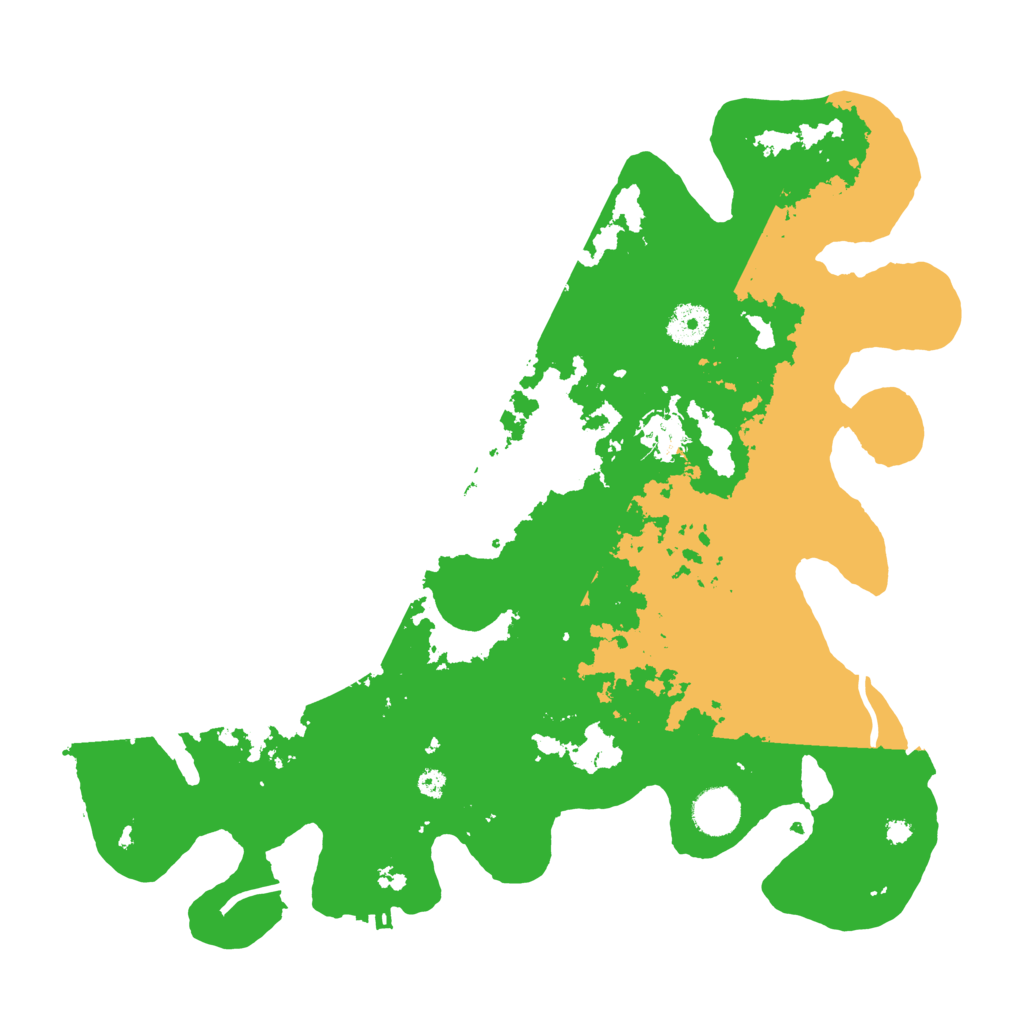 Biome Rust Map: Procedural Map, Size: 3750, Seed: 23655615