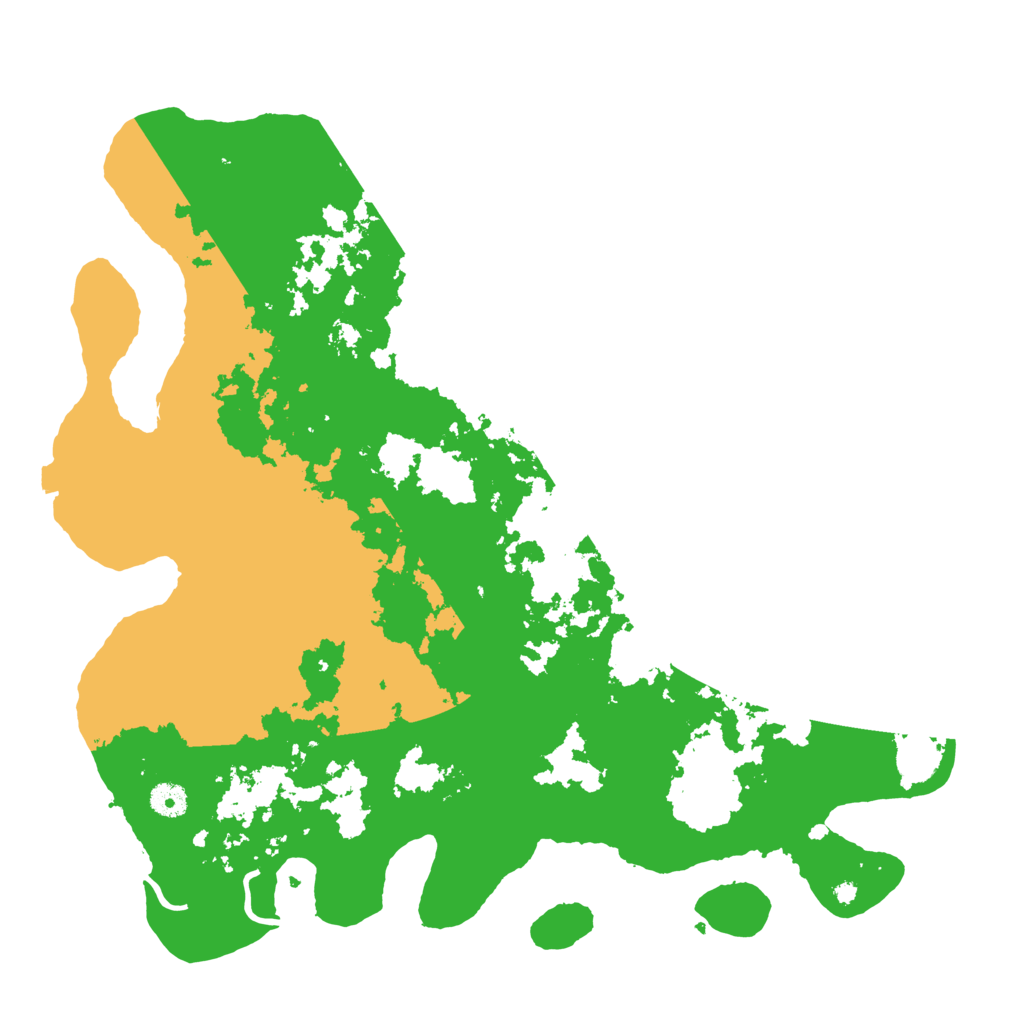 Biome Rust Map: Procedural Map, Size: 4300, Seed: 76993423