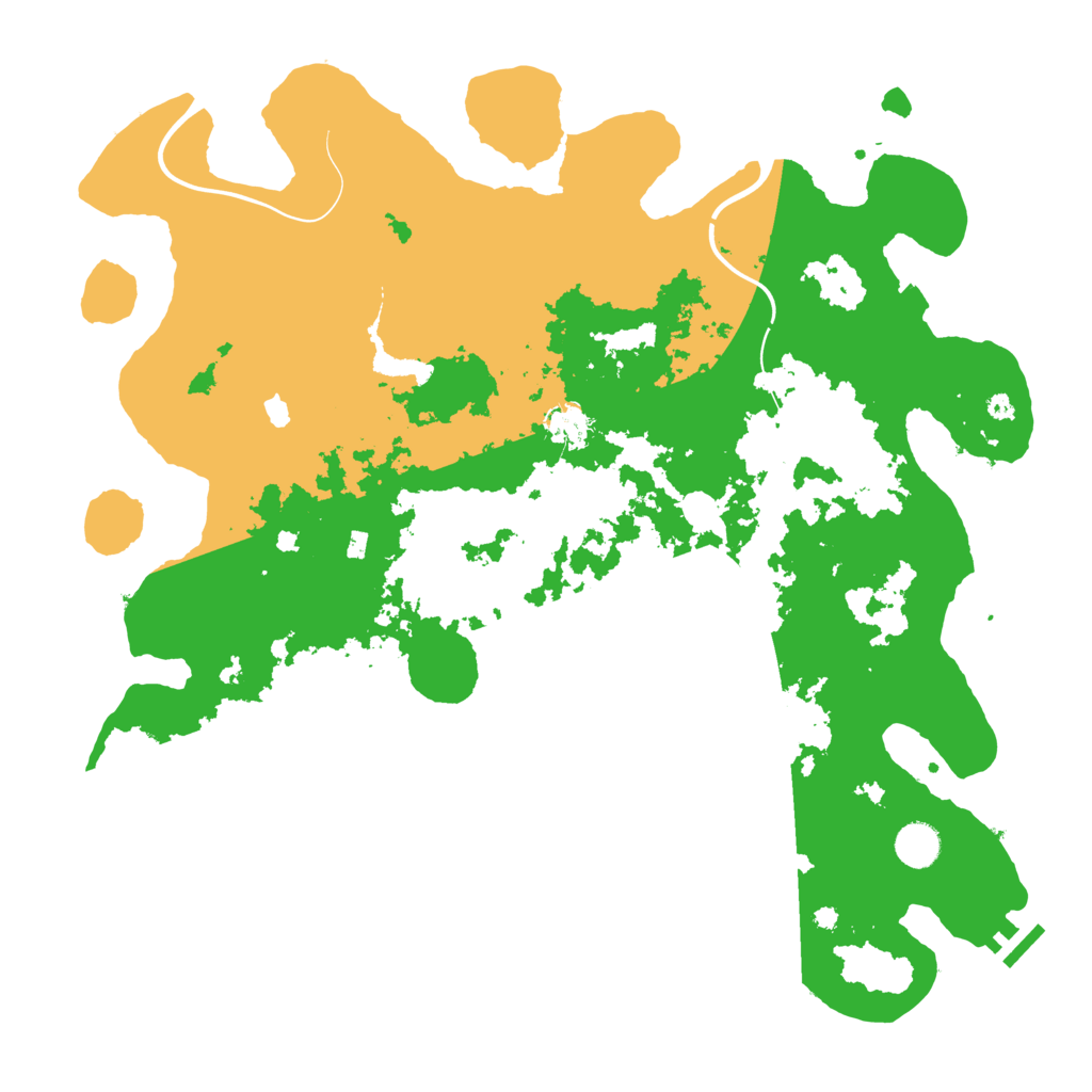 Biome Rust Map: Procedural Map, Size: 4250, Seed: 189956422