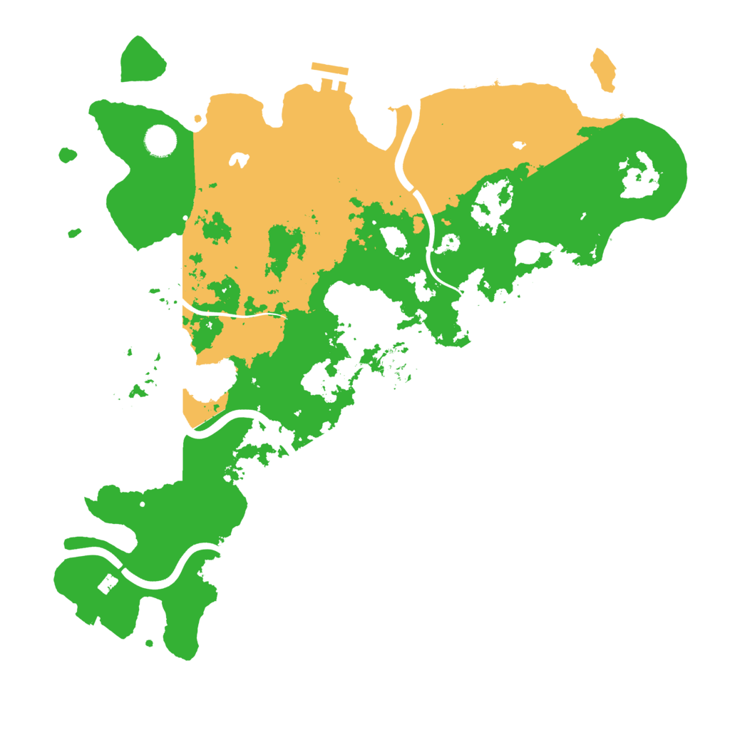 Biome Rust Map: Procedural Map, Size: 4000, Seed: 54664780