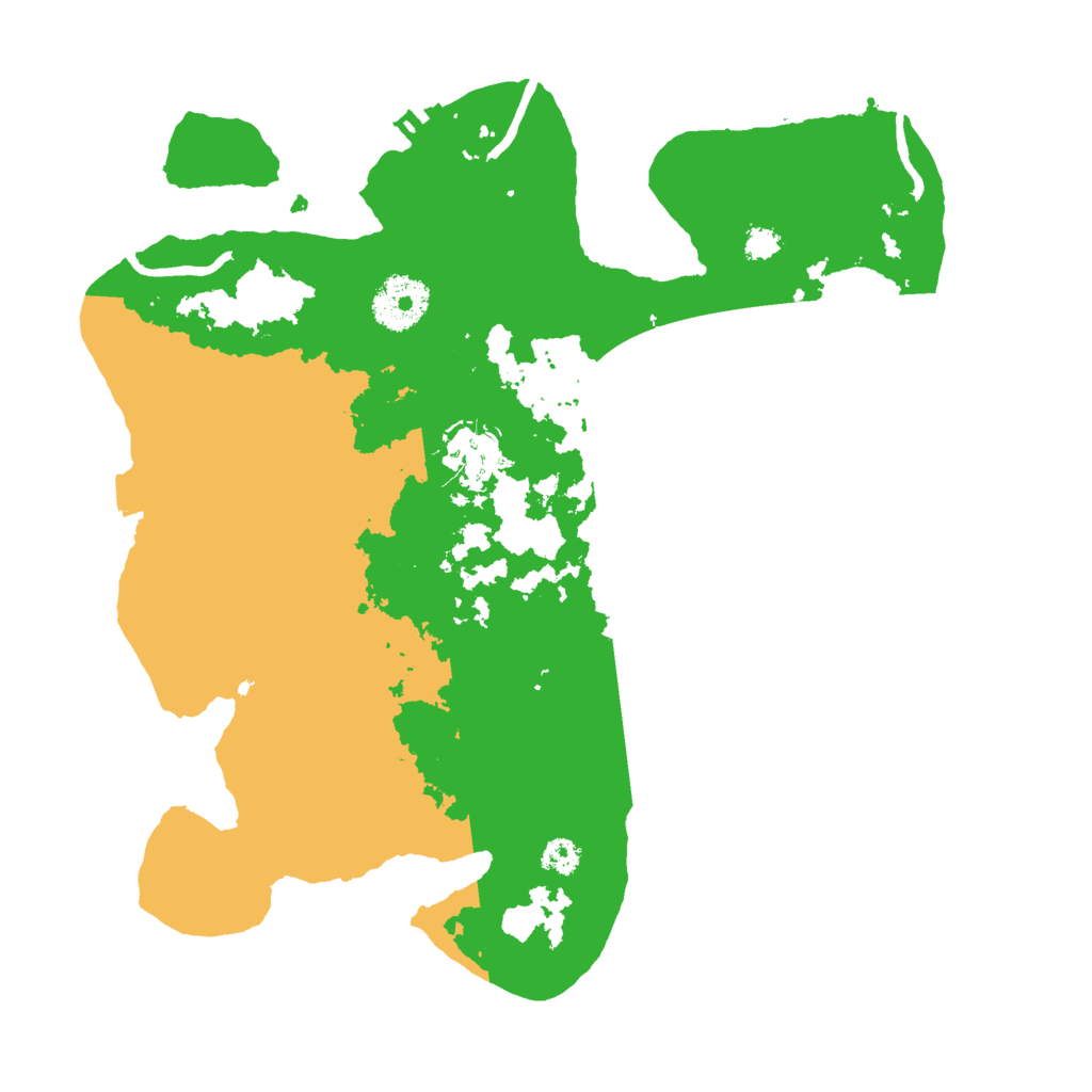 Biome Rust Map: Procedural Map, Size: 3000, Seed: 27773