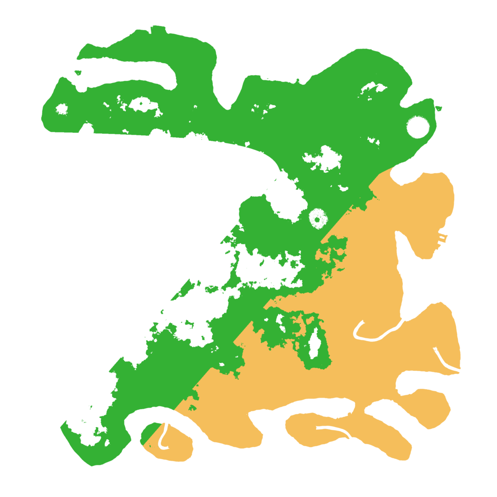 Biome Rust Map: Procedural Map, Size: 3950, Seed: 67912221