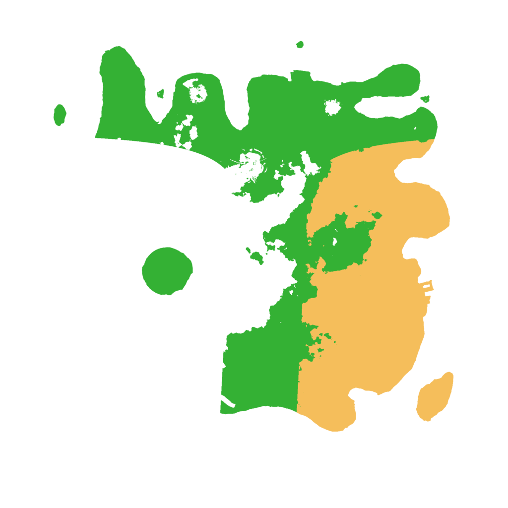 Biome Rust Map: Procedural Map, Size: 3000, Seed: 10626