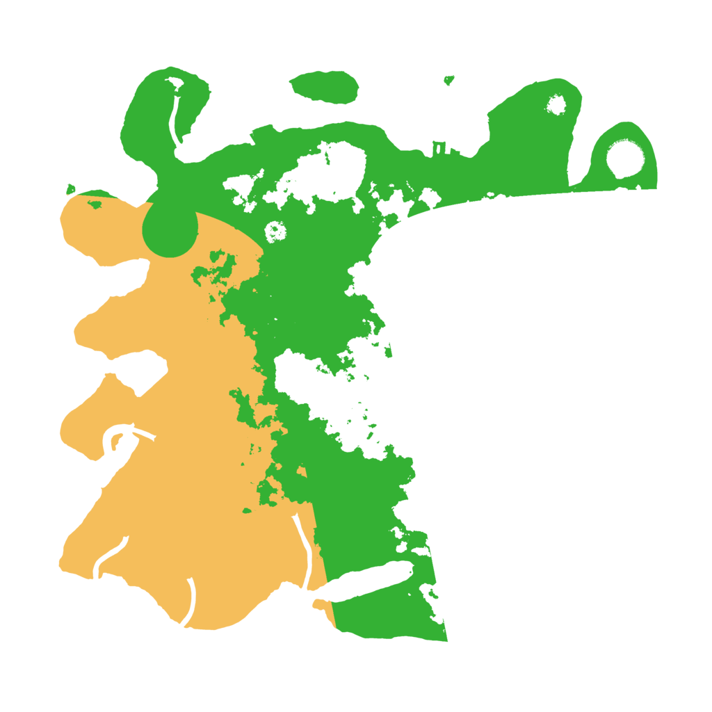 Biome Rust Map: Procedural Map, Size: 3400, Seed: 8393768