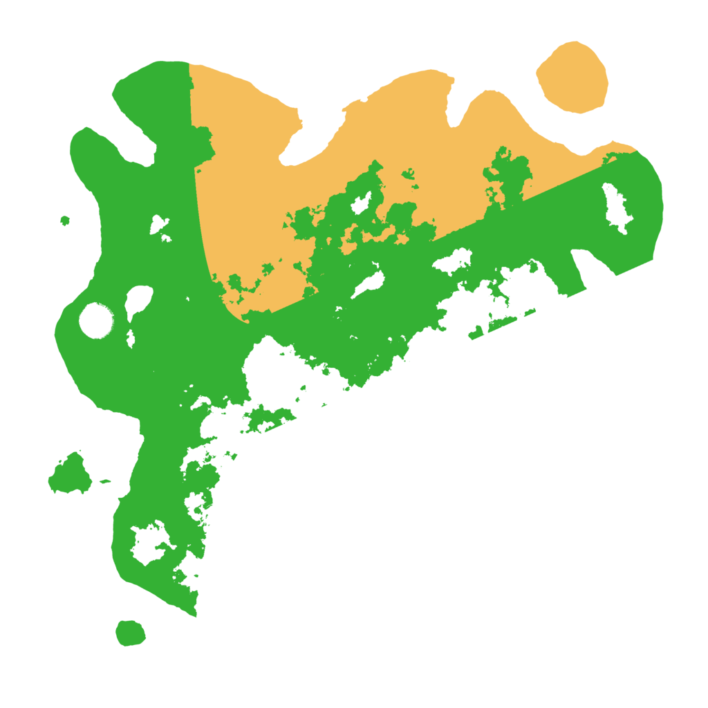 Biome Rust Map: Barren, Size: 3650, Seed: 7332409