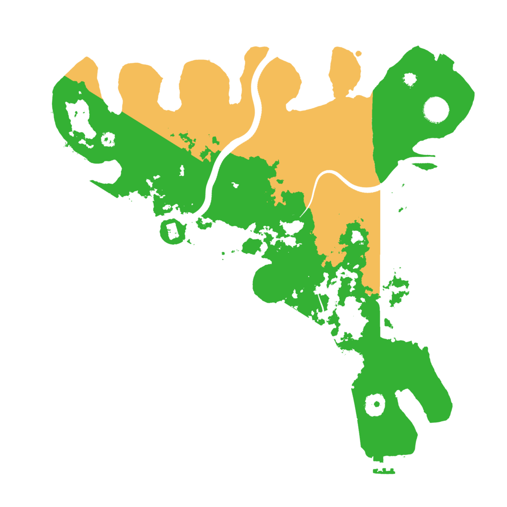 Biome Rust Map: Procedural Map, Size: 3500, Seed: 1310733421