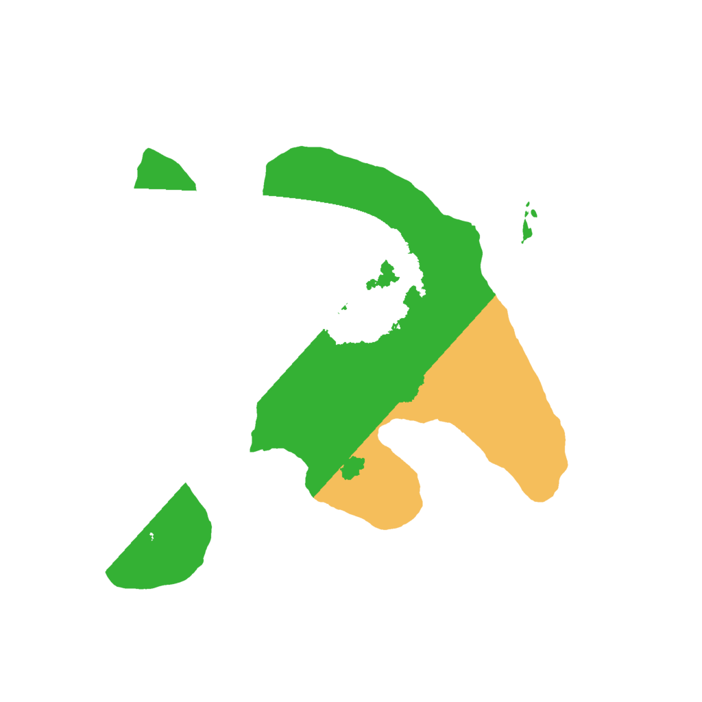 Biome Rust Map: Barren, Size: 1800, Seed: 2