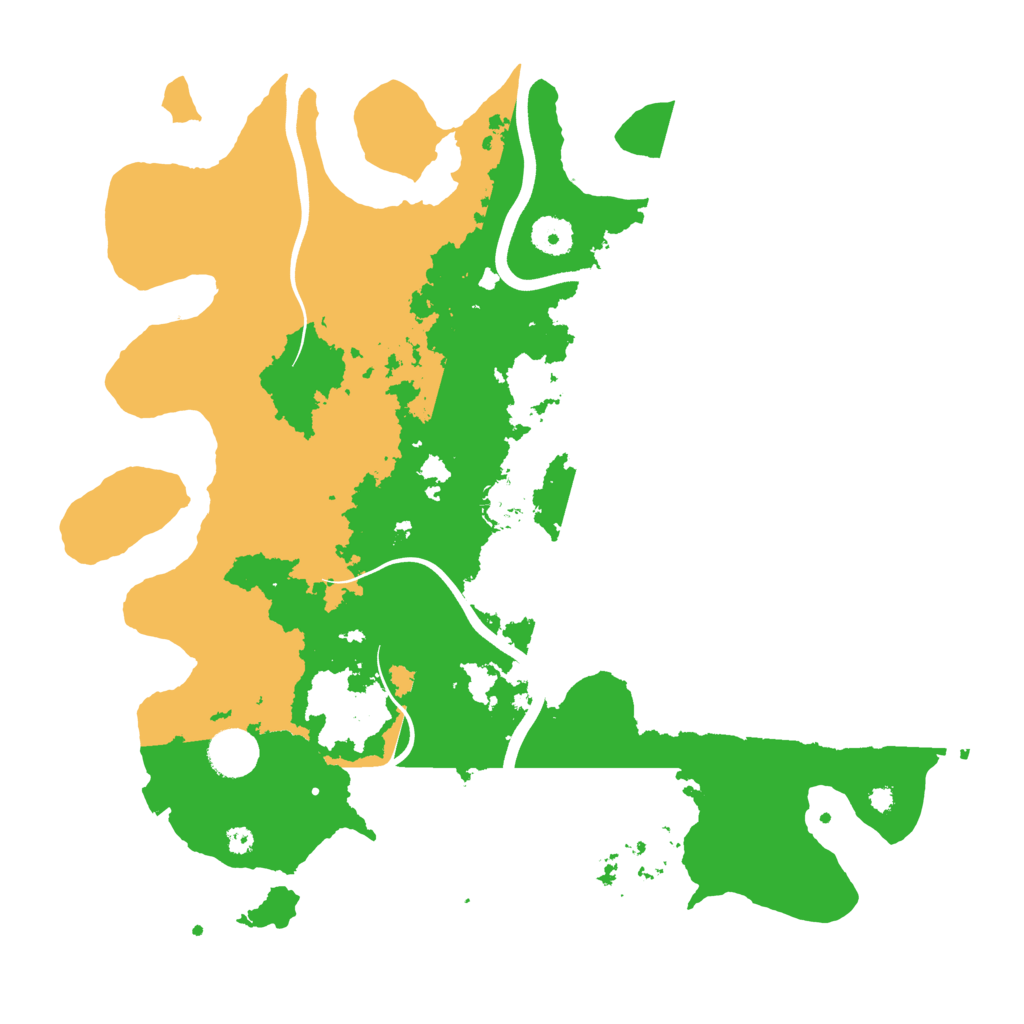 Biome Rust Map: Procedural Map, Size: 3800, Seed: 73376011