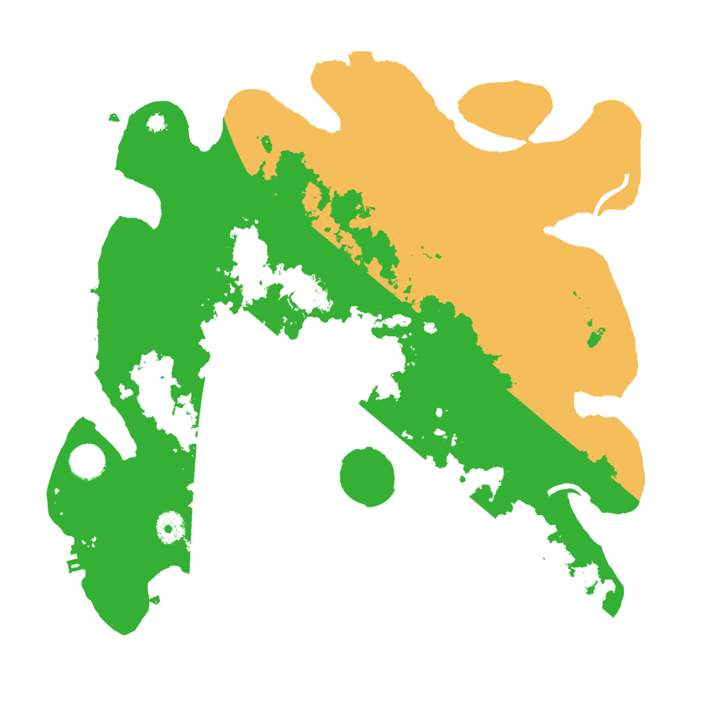 Biome Rust Map: Procedural Map, Size: 3500, Seed: 49076502