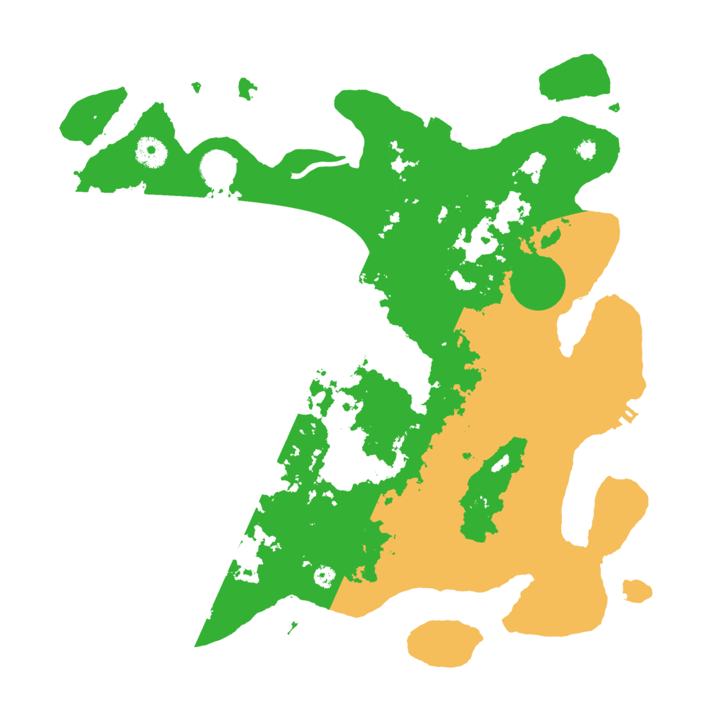 Biome Rust Map: Procedural Map, Size: 3500, Seed: 1530243332