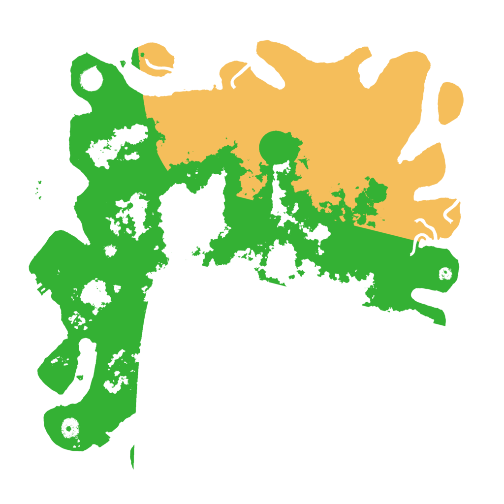 Biome Rust Map: Procedural Map, Size: 3950, Seed: 56997515