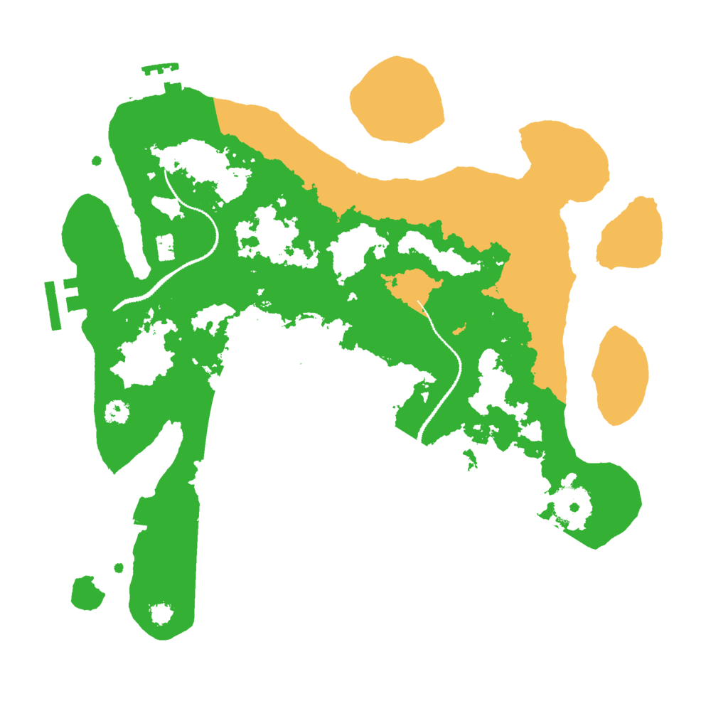 Biome Rust Map: Procedural Map, Size: 3000, Seed: 1647535219