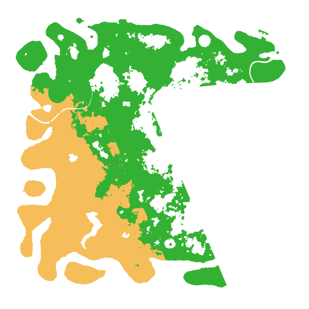 Biome Rust Map: Procedural Map, Size: 4500, Seed: 6815