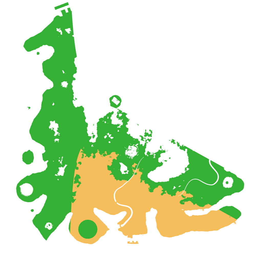 Biome Rust Map: Procedural Map, Size: 3650, Seed: 68563633