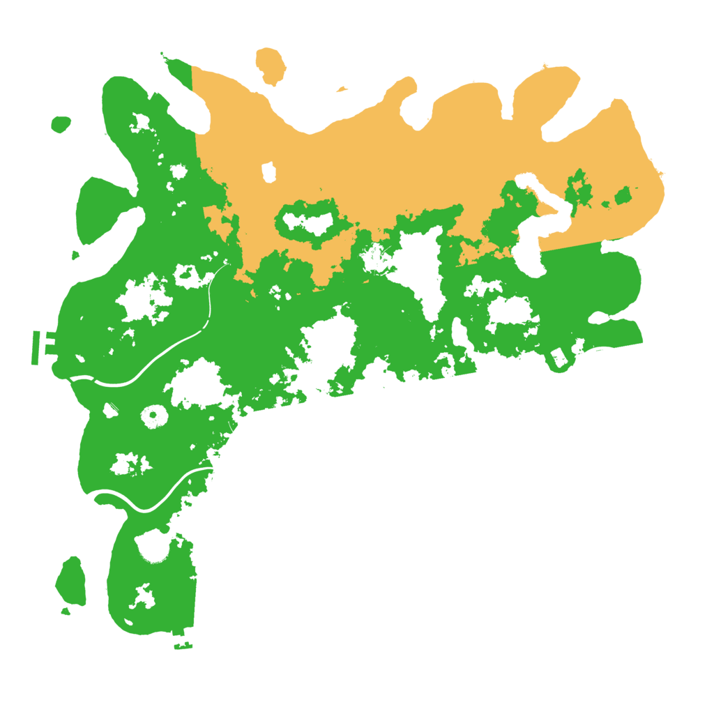 Biome Rust Map: Procedural Map, Size: 4250, Seed: 47330001
