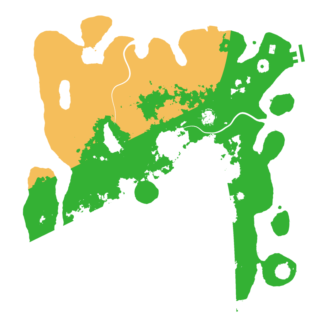 Biome Rust Map: Procedural Map, Size: 3750, Seed: 11081878