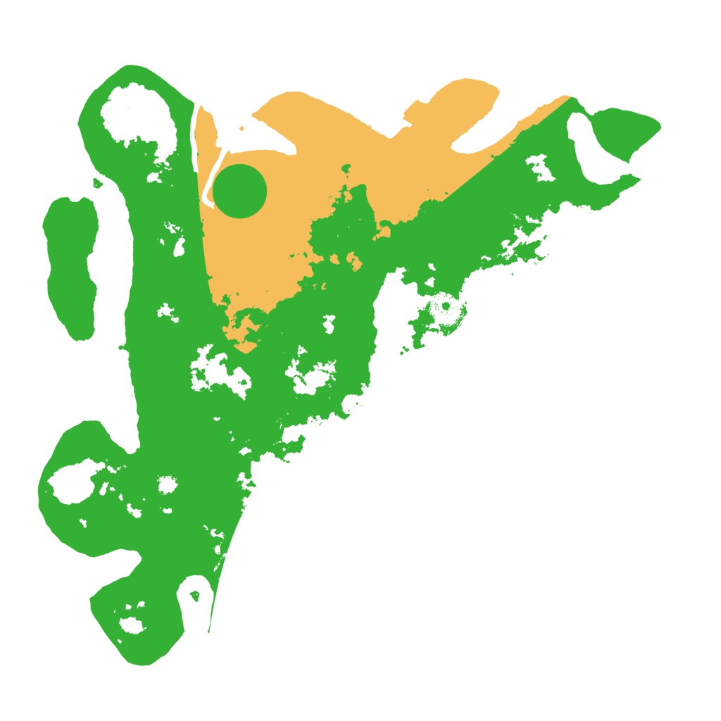 Biome Rust Map: Procedural Map, Size: 3500, Seed: 2145082141