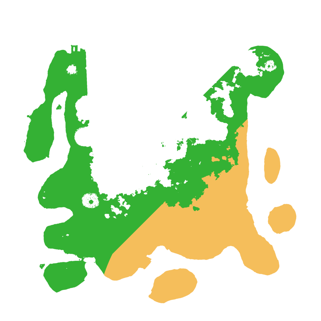 Biome Rust Map: Procedural Map, Size: 3000, Seed: 351244059