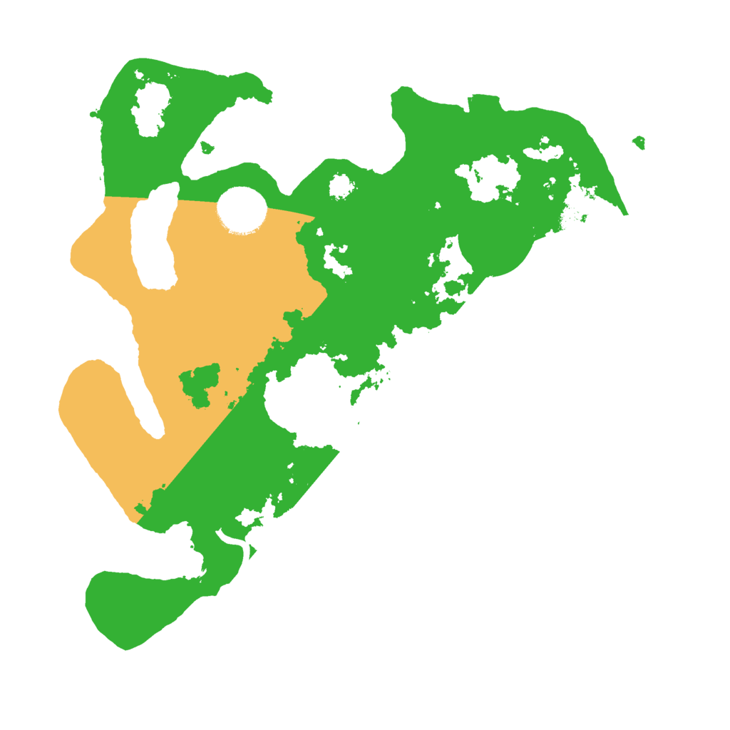 Biome Rust Map: Procedural Map, Size: 2700, Seed: 35324525