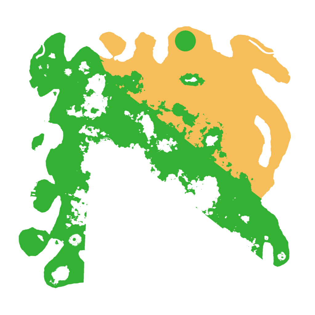 Biome Rust Map: Procedural Map, Size: 4000, Seed: 1199515424